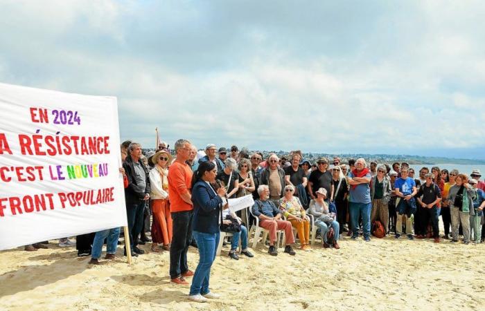 Emmanuel Macron on the Ile de Sein: 150 demonstrators in Audierne against this “violent irony”