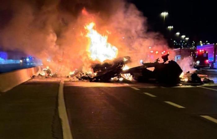 Reopening of Highway 401 in Toronto after accident