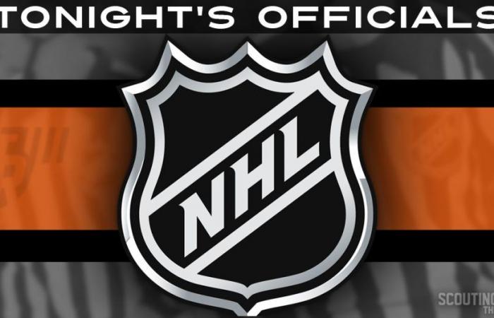Today’s NHL Referees and Linespersons – 6/18/24