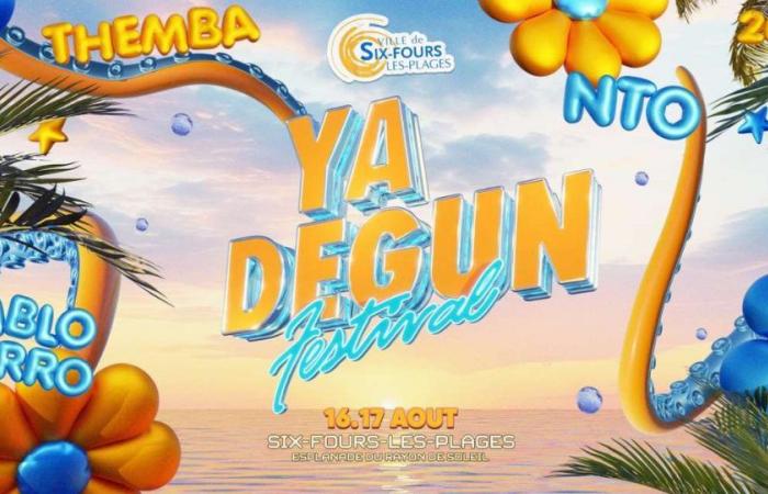 Ya Degun Festival at Six Fours les Plages – From 08/16/2024 to 08/17/2024 – Six-Fours-les-Plages
