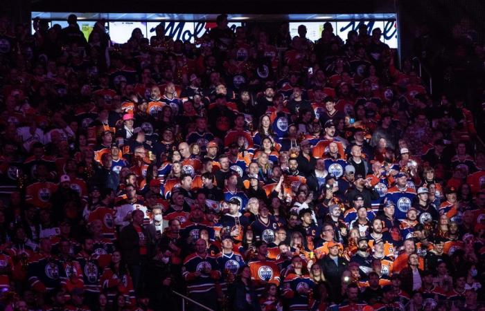 What are the impacts of a loud hockey crowd?