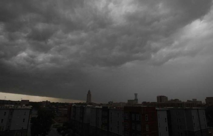 Severe thunderstorm warning issued for Lincoln