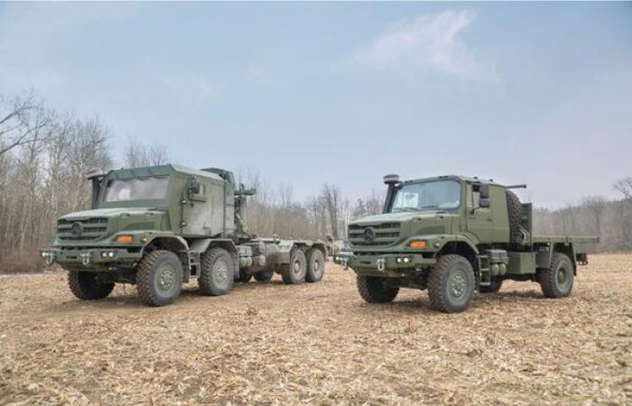 Mercedes-Benz Special Trucks lands a contract for 1,500 Zetros for the Canadian army