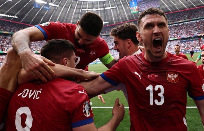 Serbia saves a point against Slovenia