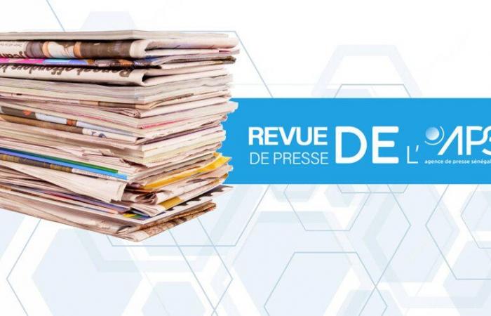 SENEGAL-PRESSE-REVUE / In the news, the performance of the economy and the clashes at the Liberté 6 penal camp – Senegalese press agency