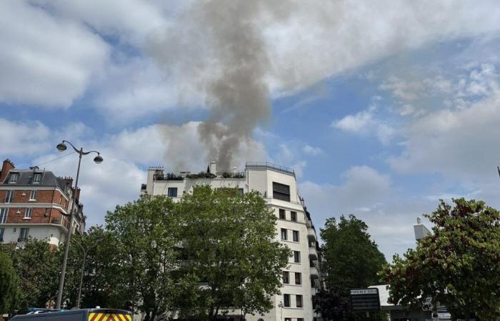 Building on fire at Porte de Saint-Cloud in Paris: firefighters on site, the area to avoid