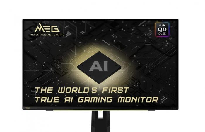 MSI MEG 321URX QD-OLED: Launch price of “world’s first gaming monitor with true AI” revealed