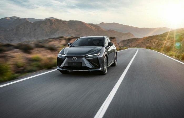 Lexus lowers the price of its RZ electric car and increases its range