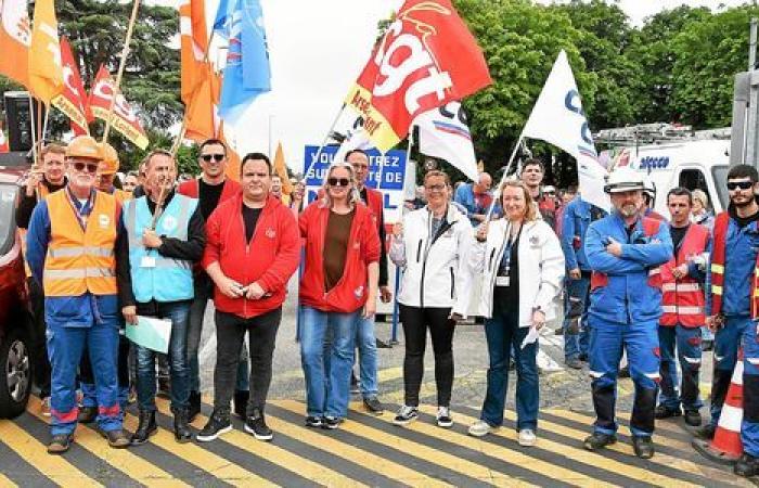 In Lorient, Naval Group employees opposed to “social decline” [Vidéo]