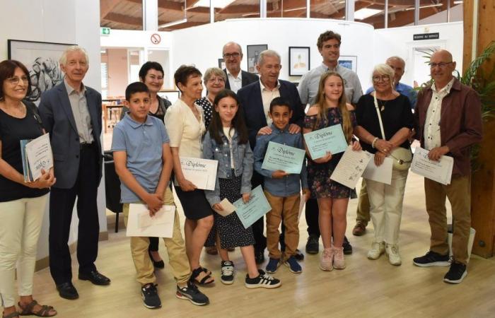 The winners of the poetry competition revealed their talents but also their prose to Marignane