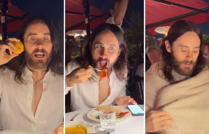 Jared Leto, this old man with whom we want to go to a restaurant
