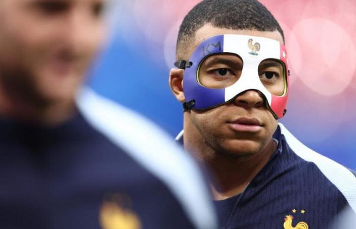 UEFA statement Mbappe die Tricolore-Maske