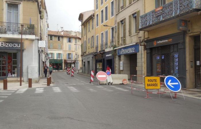 Aubagne: the renovation of rue de la République has started