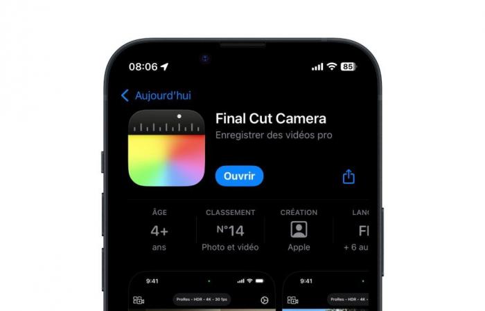 Apple launches Final Cut Camera, a free app to film with iPhone like a pro