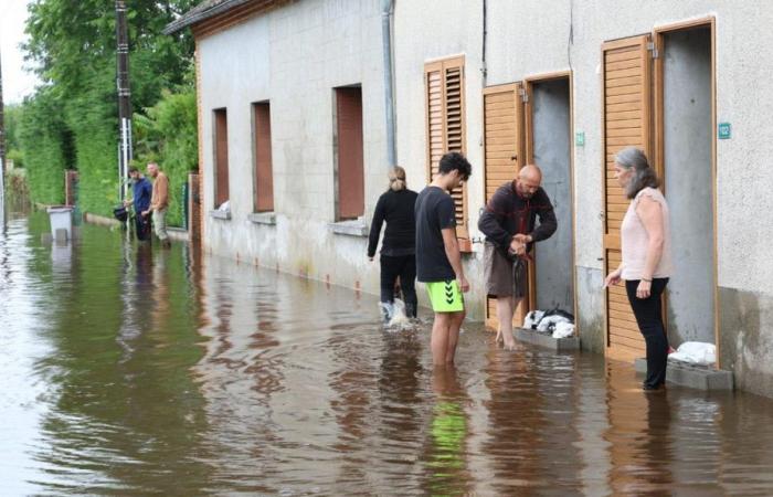 Several axes flooded, 40 to 50 cm of water in houses in Loir-et-Cher