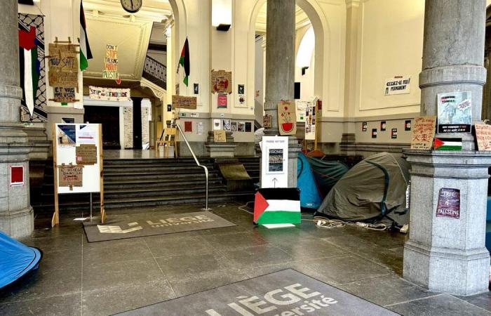 For the rector of the University of Liège, it is time to stop the pro-Palestinian occupation movement and repair the damage