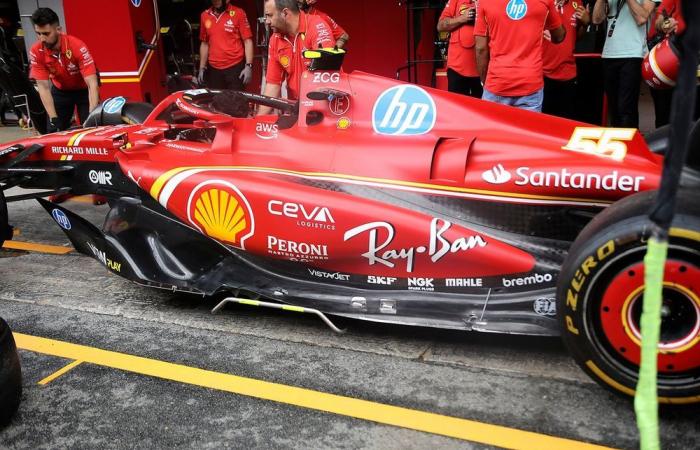 Ferrari managed to bring its F1 developments to Barcelona