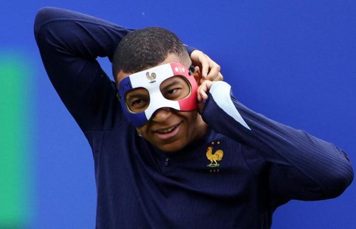 After broken nose: Mbappé probably on the bench