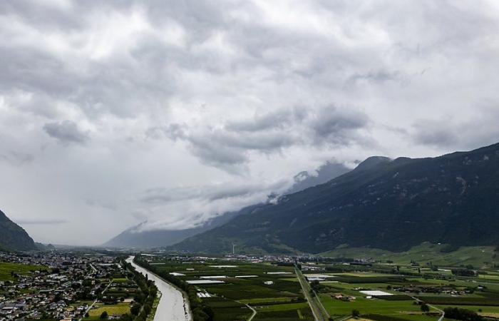 Alarm level and specific situation maintained in Valais