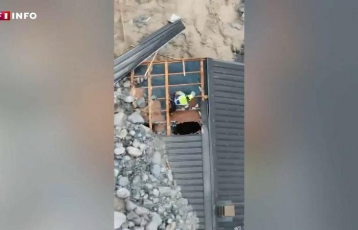 VIDEO – “The house was surrounded”: a couple escapes the devastating flood in Isère at the last minute thanks to a rescuer
