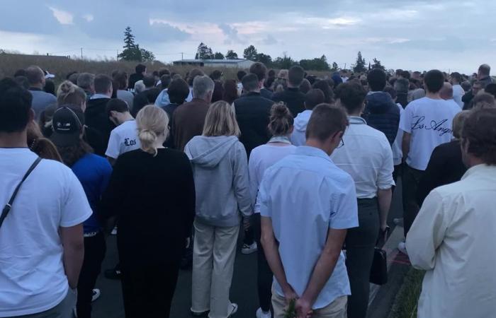 “It could have happened to anyone”, in Bailleau-le-Pin, more than 300 people gathered to pay tribute to the seven victims of the fatal accident