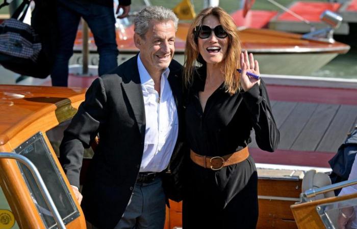 Carla Bruni and Nicolas Sarkozy appear publicly with their daughter Giulia, these rare photos with a striking detail