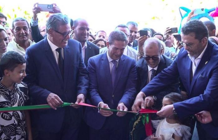 Agadir: inauguration of Danialand, a new aquatic entertainment park, in the presence of Aziz Akhannouch