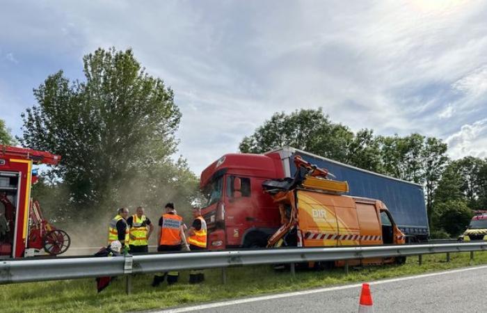 Accident on the RN145 in Creuse: the roads officer traumatized, heavy goods vehicles in the crosshairs of the gendarmes