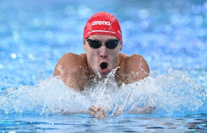 Swimming: Antonio Djakovic in bronze in 400m freestyle at the Europeans