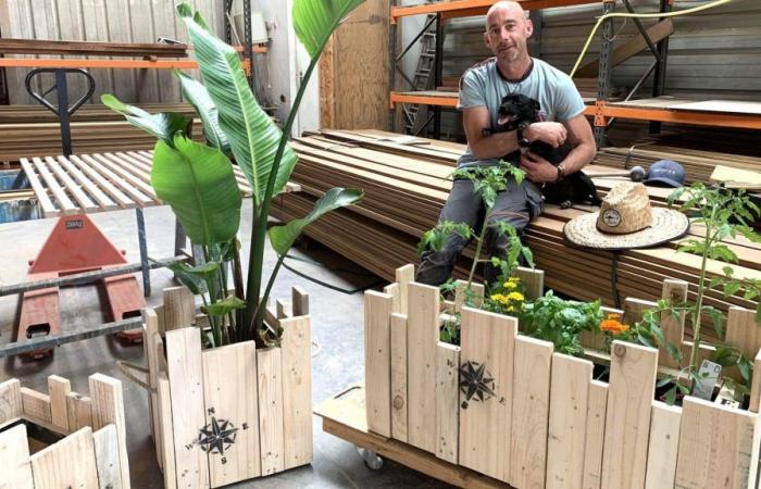 “Put your hands back into the earth”: a resident of Ceyreste invents bioclimatic planters