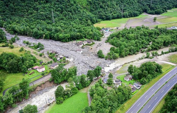 VIDEO – Switzerland: images of torrential floods which have already left one dead
