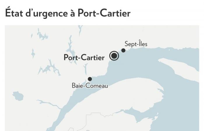 Forest fire | Port-Cartier penitentiary inmates evacuated