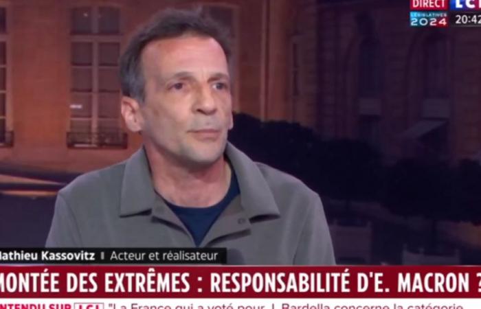 Mathieu Kassovitz wants to “try the RN”? What the actor really said on LCI