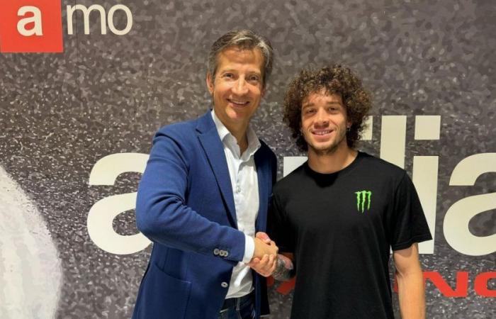 Bezzecchi signs for Aprilia Racing for 2025