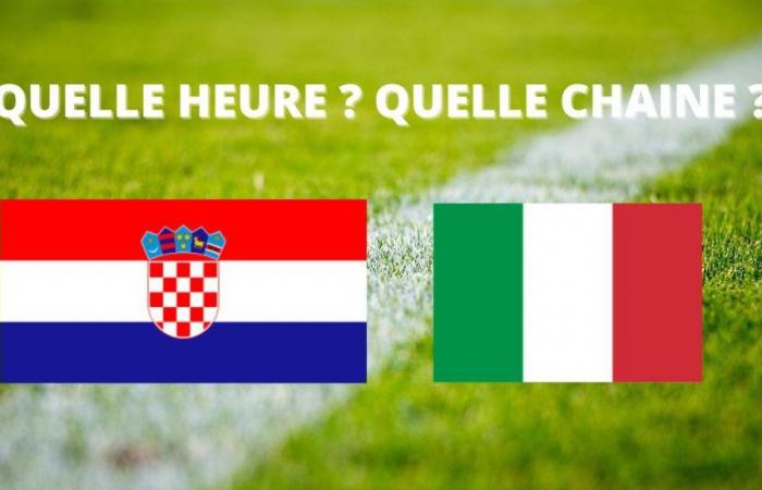 Croatia – Italy: at what time and on which channel to watch the match live?