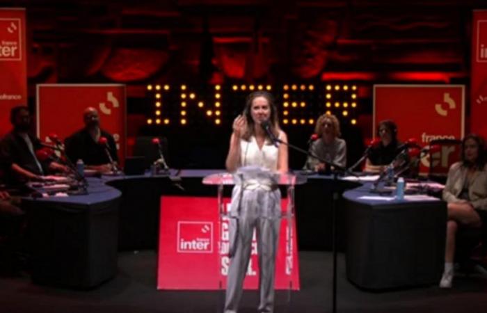 End of the game for “Le Grand Dimanche Soir”: Charline Vanhoenacker comes out on top, in style