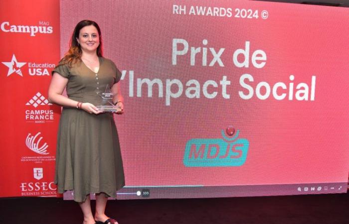 MDJS wins the Social Impact Prize at the RH AWARDS 2024 organized by Campus Mag