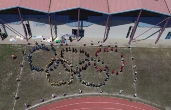 A day of Olympics for the schoolchildren of Pic La Salle