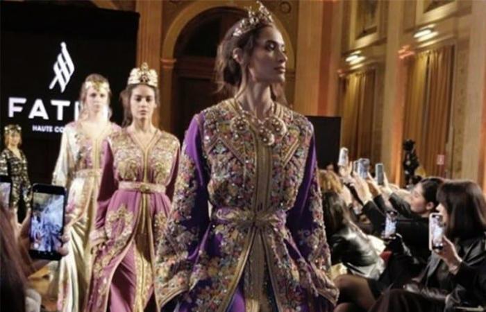 Moroccan haute couture houses present the Moroccan Caftan in Paris