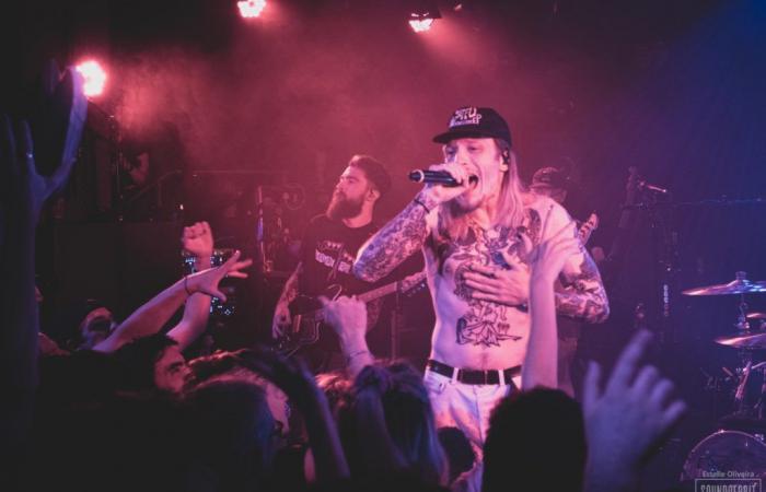 Neck Deep opening for Sum 41 in Caen and Paris