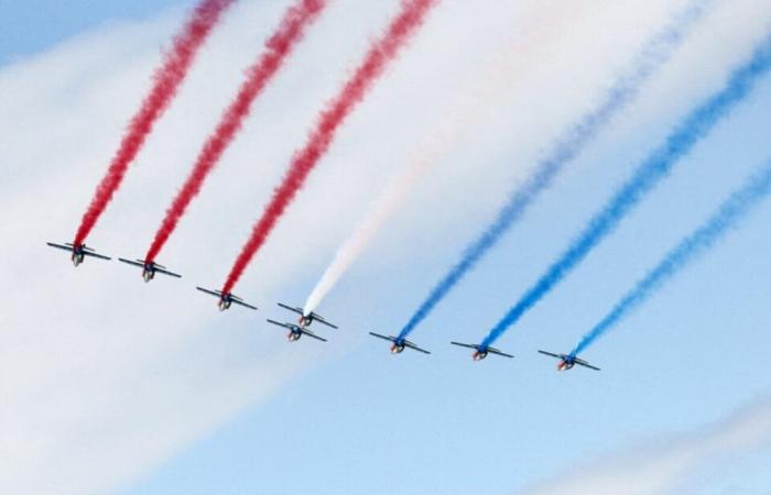 This week, Versailles will vibrate to the rhythm of the Patrouille de France