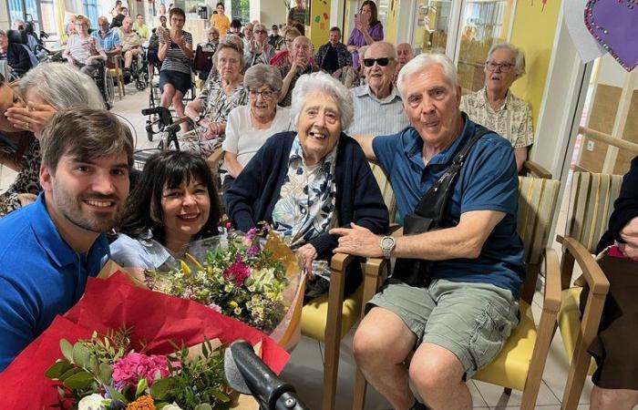 Blagnac. Elvire celebrated her 100th birthday