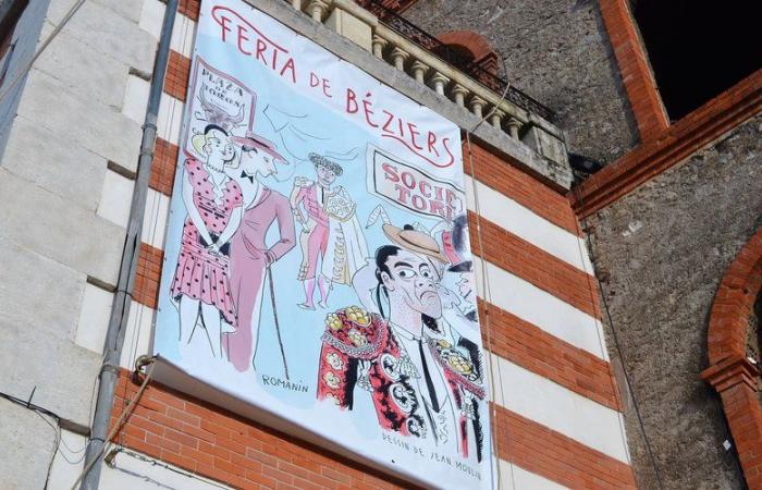 The City of Béziers removes the “Jean-Moulin” Feria poster from its communication