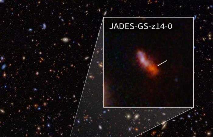James Webb detects the most distant galaxy ever observed