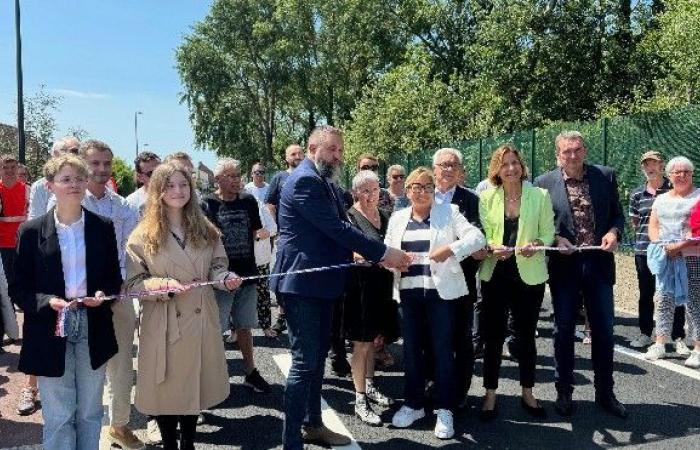 Inauguration of the second phase of works on the road from Gravelines to Calais