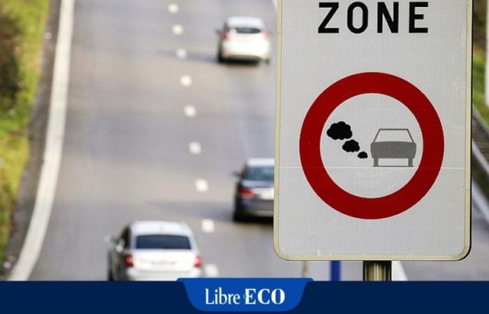 Low emissions zone: more than 600,000 cars will be excluded from Brussels, according to Touring