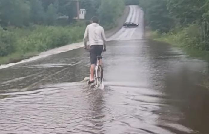 Torrential rains in Lanaudière | Several residences in Chertsey are at risk of flooding, warns its general manager