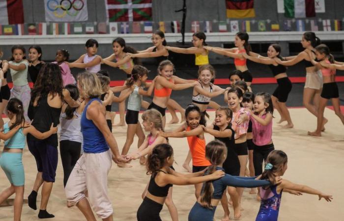 after more than a century of activity, the La Vigilante association relies on the spirit of transmission to train its young gymnasts