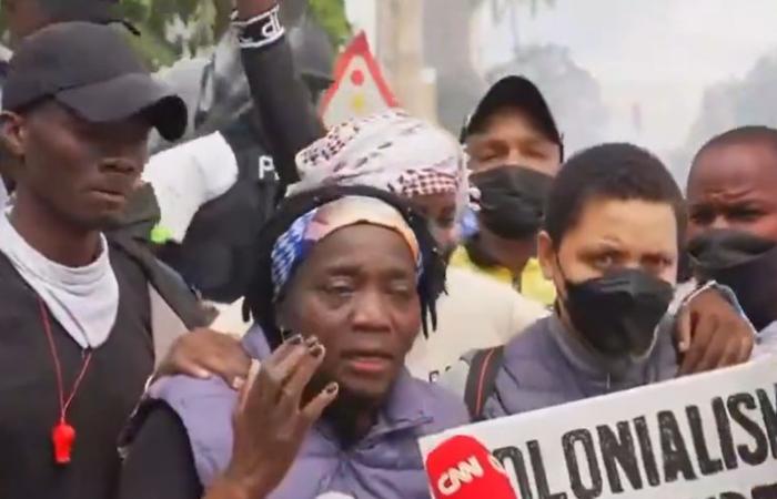 VIDEO. Violence in Kenya: “I can’t even see anymore!”, Barack Obama’s half-sister sprayed with tear gas in the middle of an interview