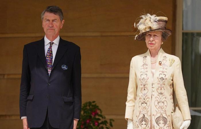 Princess Anne hospitalized, her husband Timothy Laurence visits her and gives her news